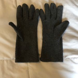 Gray Fleece Gloves